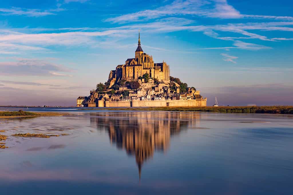 Mont Saint Michel, a magical island topped by a gravity-defying abbey