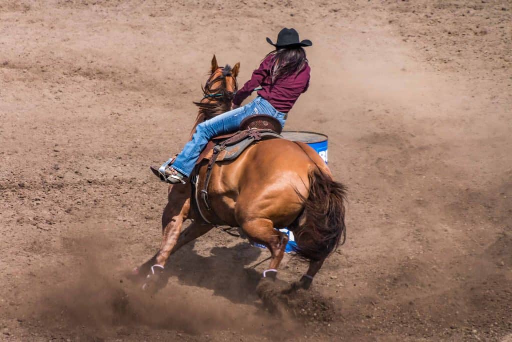 barrel racing