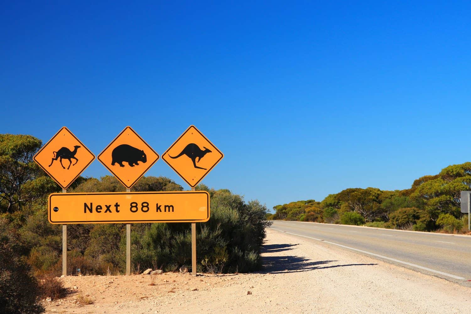 Travelling across the Australian outback