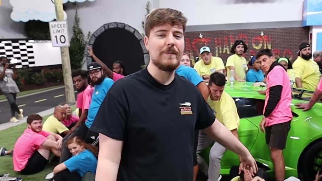 Internet personality Mr.Beast.
