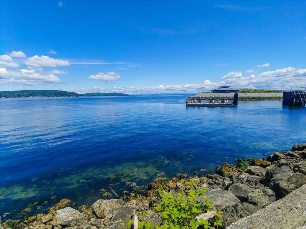 Point Defiance Park in Tacoma, Washington is a large urban park in the United States. The 760-acre (3.1 km2) park includes Point Defiance Zoo & Aquarium, the Rose Garden, Rhododendron Garden, beaches