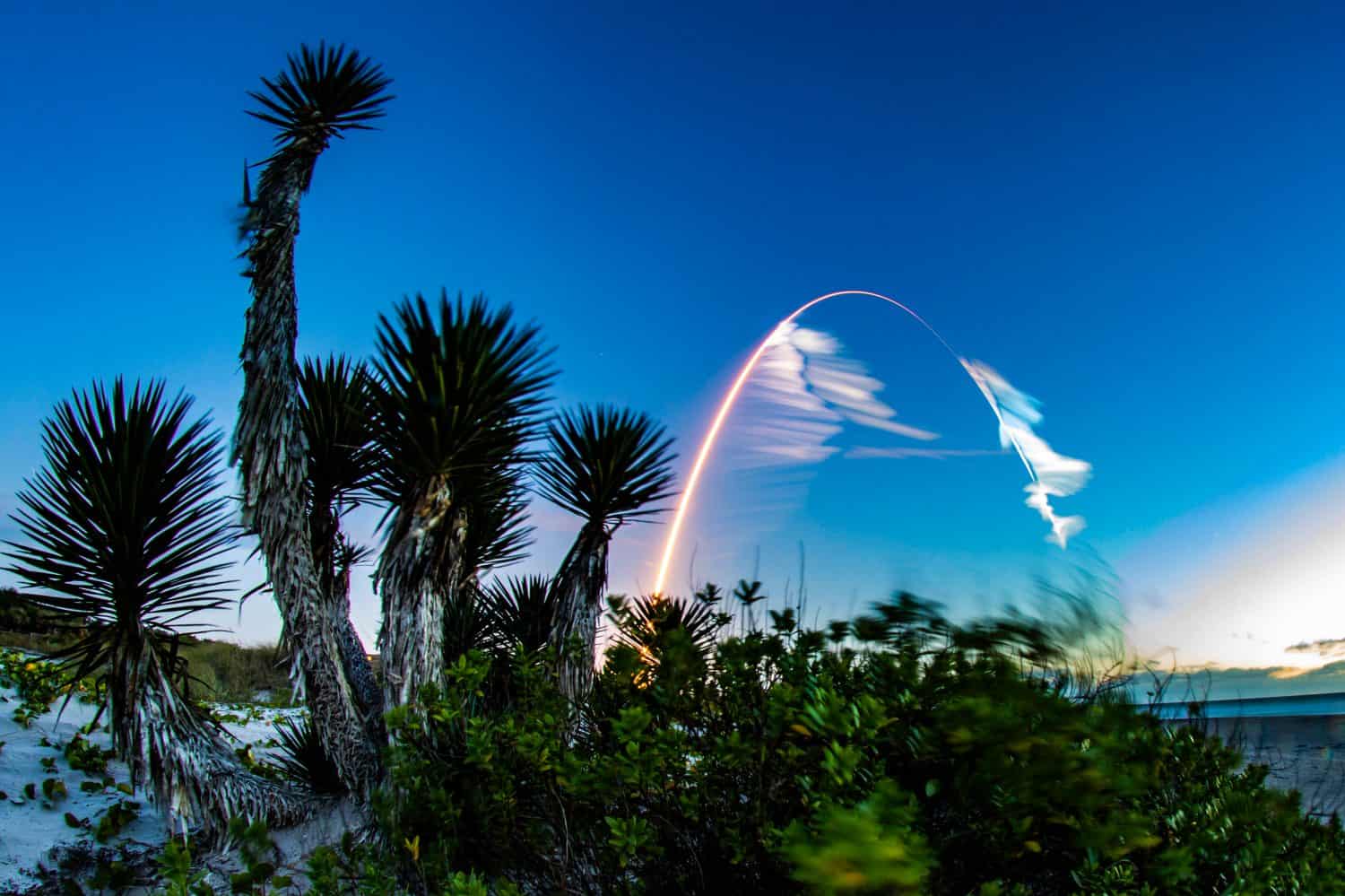 Rocket Launch From Space Coast Florida