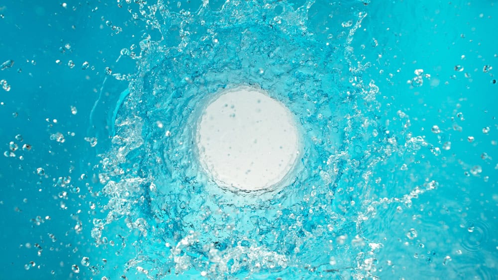 Freeze Motion of Rotating Water in Twister Shape. Filmed on High Speed Cinema Camera, 1000 fps.