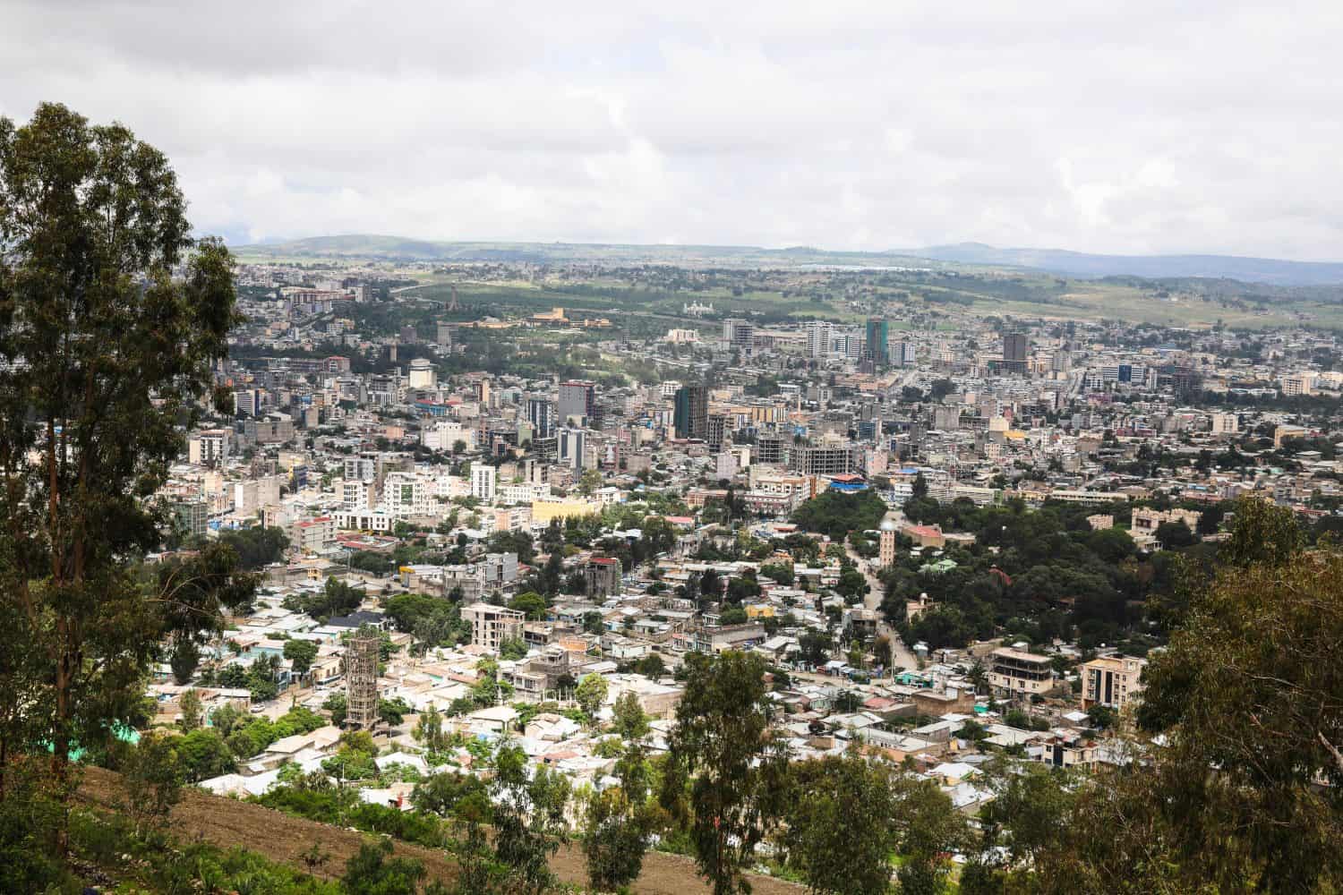 Mekelle or Makale, the capital of Tigray