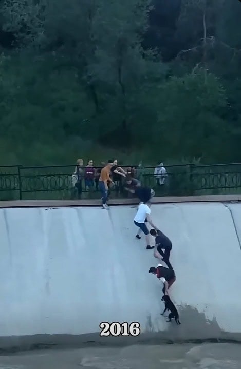 Screenshot of 2016 rescue in Kazakhstan 