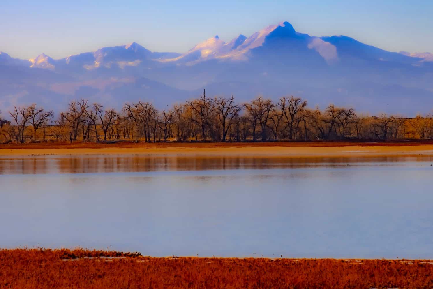 USA, Colorado, Rocky Mountains, Barr Lake
