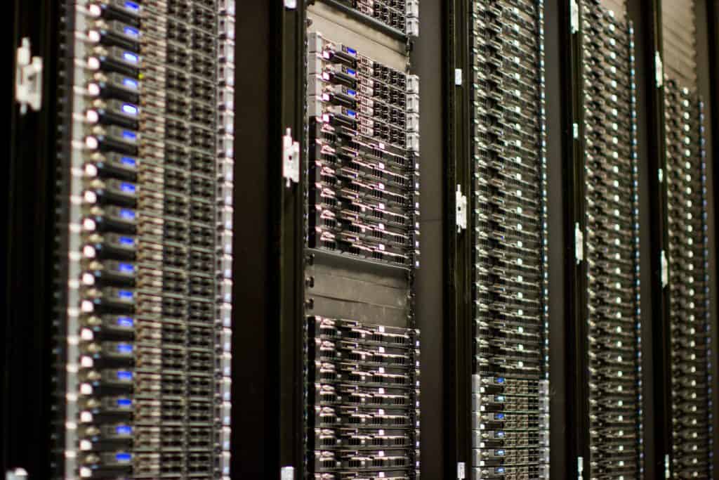 Networked web data servers operated by the Wikipedia Foundation.