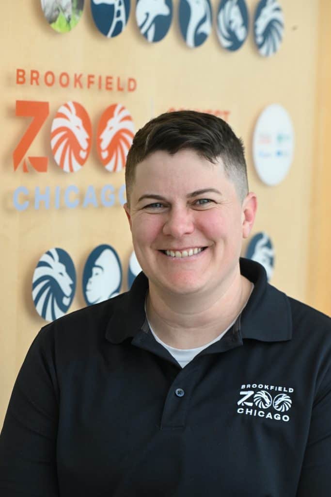 Nancy Kauffman, Director of Hoofed Mammals Care and Conservation at Brookfield Zoo Chicago