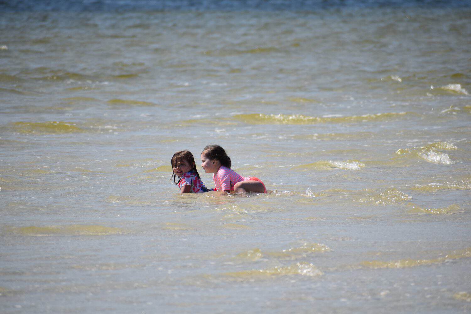 Sweet cousins loving life on the Gulf Coast