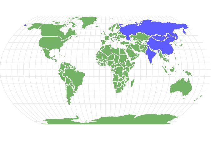 Map of Adelie Penguin Locations