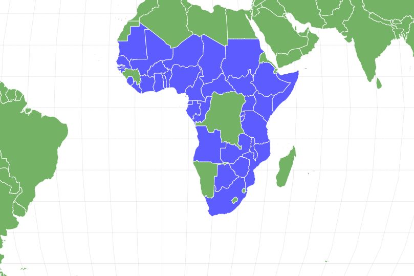 African Jacana Locations