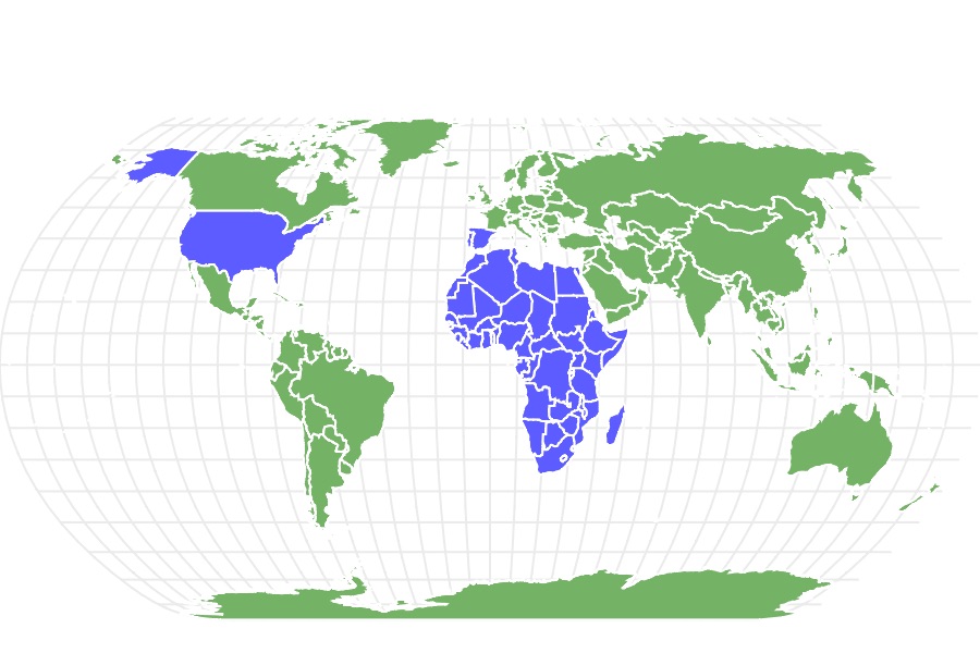 American Cockroach Locations