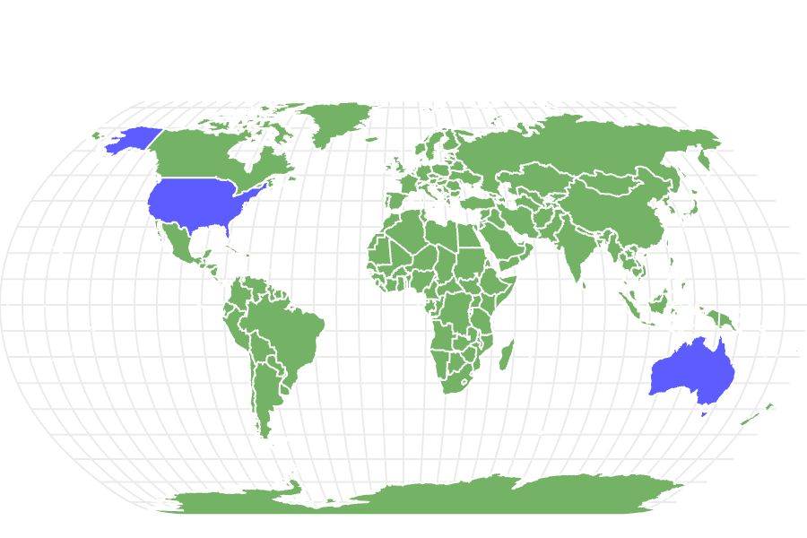 Australian Cockroach Locations