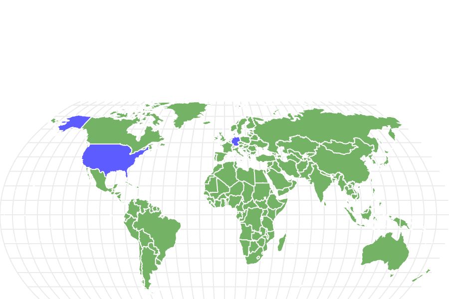 Black German Shepherd Locations