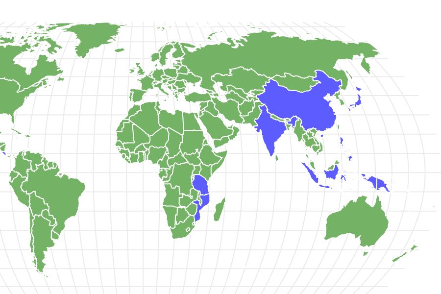 Coconut Crab  Locations