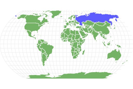 East Siberian Laika Locations