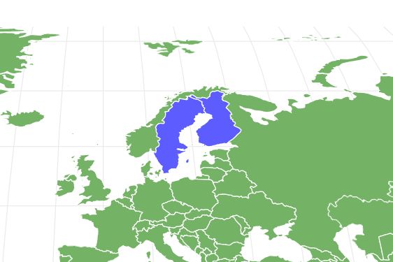 Norrbottenspets Locations