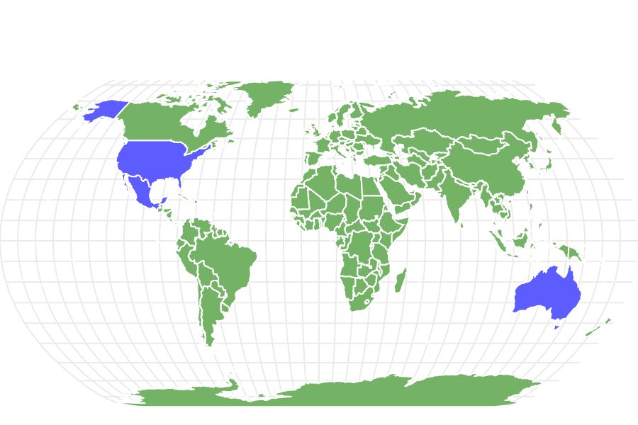 Owlfly (Ascalaphidae) Locations