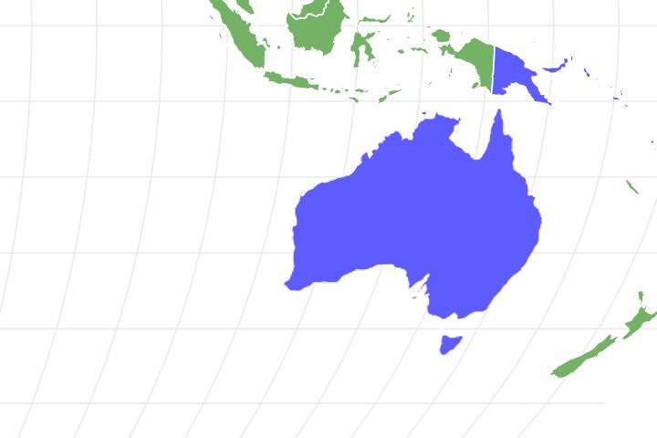 Pademelon Locations