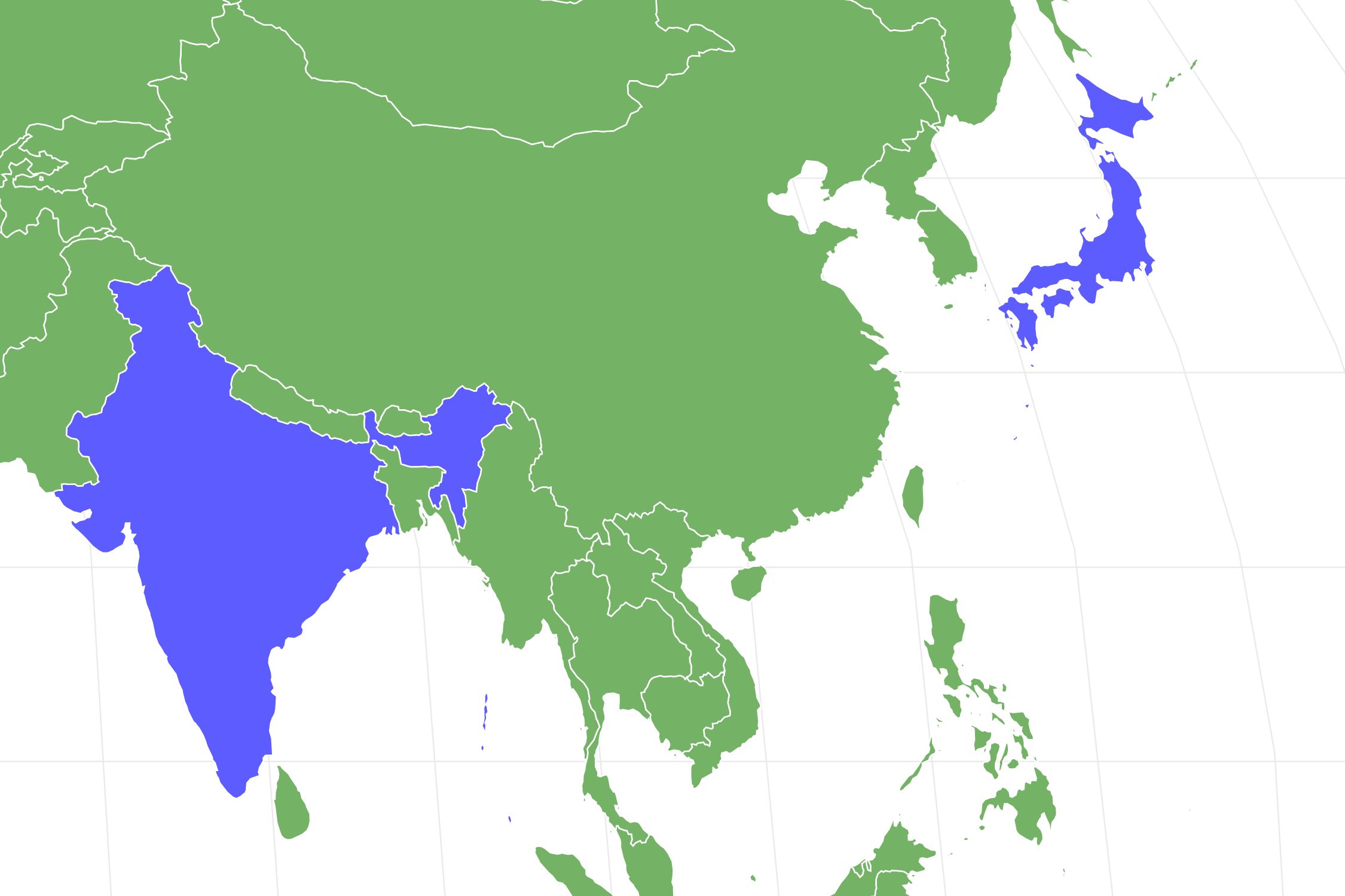 Palaeoloxodon namadicus Locations