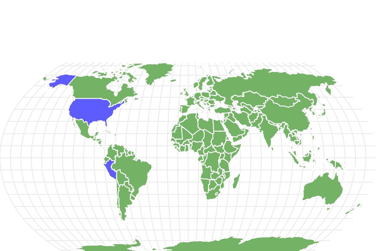 Panthera atrox (American Lion) Locations