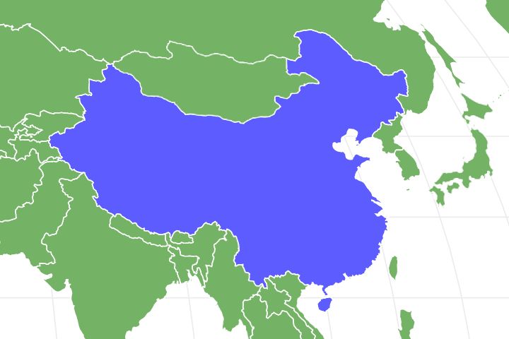 Sichuan Takin (Tibetan Takin) Locations