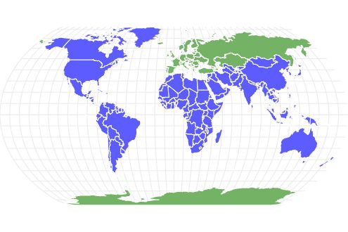 Tarantula Hawk Location Map 